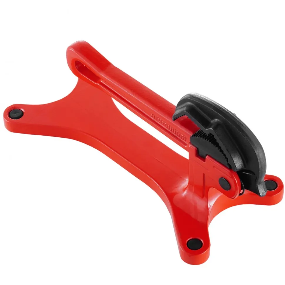 VEVOR Portable Pipe Vise, Lightweight Aluminum Pipe Vise with 1/8" to 1-1/2" Clamping Capacity, Ideal for Onsite Plumbing Installation, Repair, and Maintenance
