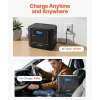 VEVOR Portable Power Station, 3600W 3840Wh Power Station Solar Generator with 10 Output Ports & Adjustable Input Power, Expandable LiFePO4 Battery Backup for Home Camping RV (Solar Panel NOT Included)