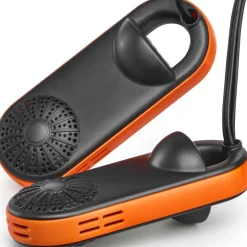 VEVOR Portable Shoe Dryer, Electric Boot Dryer, Deodorized Boot Warmers/Dryer with Quick & Even Drying for Cotton Slippers, Snow Boots, Leather Shoes, Canvas Shoes, Socks, Black & Orange