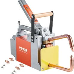 VEVOR Portable Spot Welder, 1/8-inch Spot Welder Machine with 1.5KVA Input Capacity, Handheld Welding Tip Gun, Metal Sheet Spot Welding Machine for Steel Plates