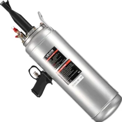 VEVOR Portable Tire Bead Seater, 2.6 Gal/10 L Air Bead Blaster, Handheld Tire Inflator Tool, 87-116 PSI Operating Pressure, Trigger Seating Inflator for Car, Compact SUV, Light Truck, E-Bike, RV, ATV