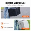 VEVOR Portable Toilet for Camping with Carry Bag, RV Toilet with 3.2 Gal Waste Tank, Push-Button Pressurized Flush Commode, Leak-proof and Odourless Travel Toilet for Adults Kids Camping Car