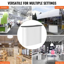 VEVOR Portable Tradeshow Podium Table, 51.18