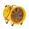 VEVOR Portable Ventilator, 10" Heavy Duty Cylinder Fan, 350W Strong Shop Exhaust Fan 1942CFM, 9.8ft Power Cord (No charging head), Industrial Utility Blower for Sucking Dust, Smoke Home/Workplace