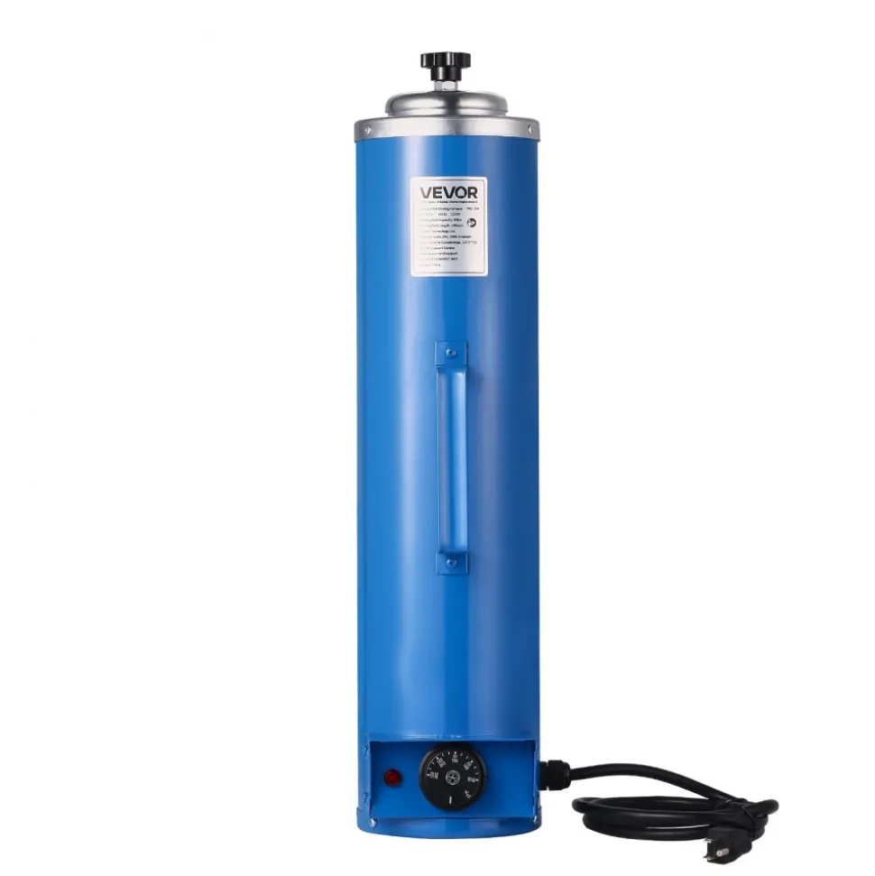 VEVOR Portable Welding Rod Oven, 10LBS Capacity Electrodes Drying Oven 230W 120V, 86℉ to 302℉ Adjustable Welding Rods Dryer for 18-inch Stick Electrodes - with Easy-to-Carry Side Handle