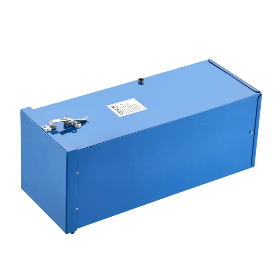 VEVOR Portable Welding Rod Oven, 50LBS Capacity Electrodes Drying Oven 420W 120V, 300℉ Fast Heating Welding Rods Dryer for 18-inch Stick Electrodes - with Easy-to-Carry Handle & Safety Locking Latch