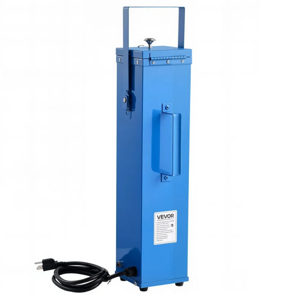 VEVOR Portable Welding Rod Oven, 10LBS Capacity Electrodes Drying Oven 230W 120V, 300℉ Fast Heating Welding Rods Dryer for 18-inch Stick Electrodes - with Easy-to-Carry Handle & Safety Locking Latch