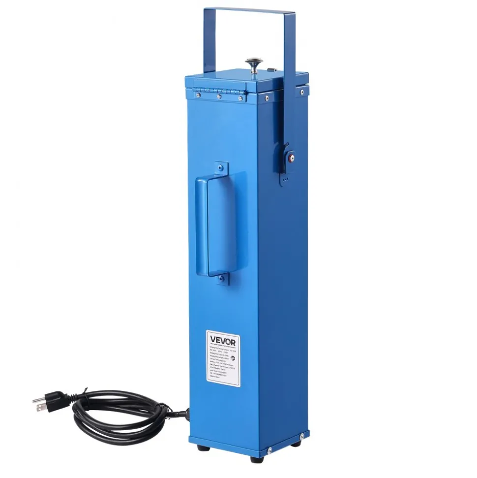 VEVOR Portable Welding Rod Oven, 10LBS Capacity Electrodes Drying Oven 230W 120V, 300℉ Fast Heating Welding Rods Dryer for 18-inch Stick Electrodes - with Easy-to-Carry Handle & Safety Locking Latch