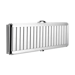 VEVOR Portable Wheelchair Ramp, 5FT, Non-Slip Aluminum Folding Handicap Ramp for Wheelchair, 800 lbs Capacity, Door Threshold Ramps for Home Steps, Stairs, Entry, Threshold, Doorways, Scooter, Curbs