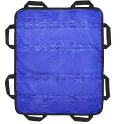 VEVOR Positioning Bed Pad with 8 Reinforced Handles, 48" x 40" Lifting, Turning, Repositioning, Patient Transfer Sheet Washable for Elderly, Patient, Bedridden, 400LBS Capacity