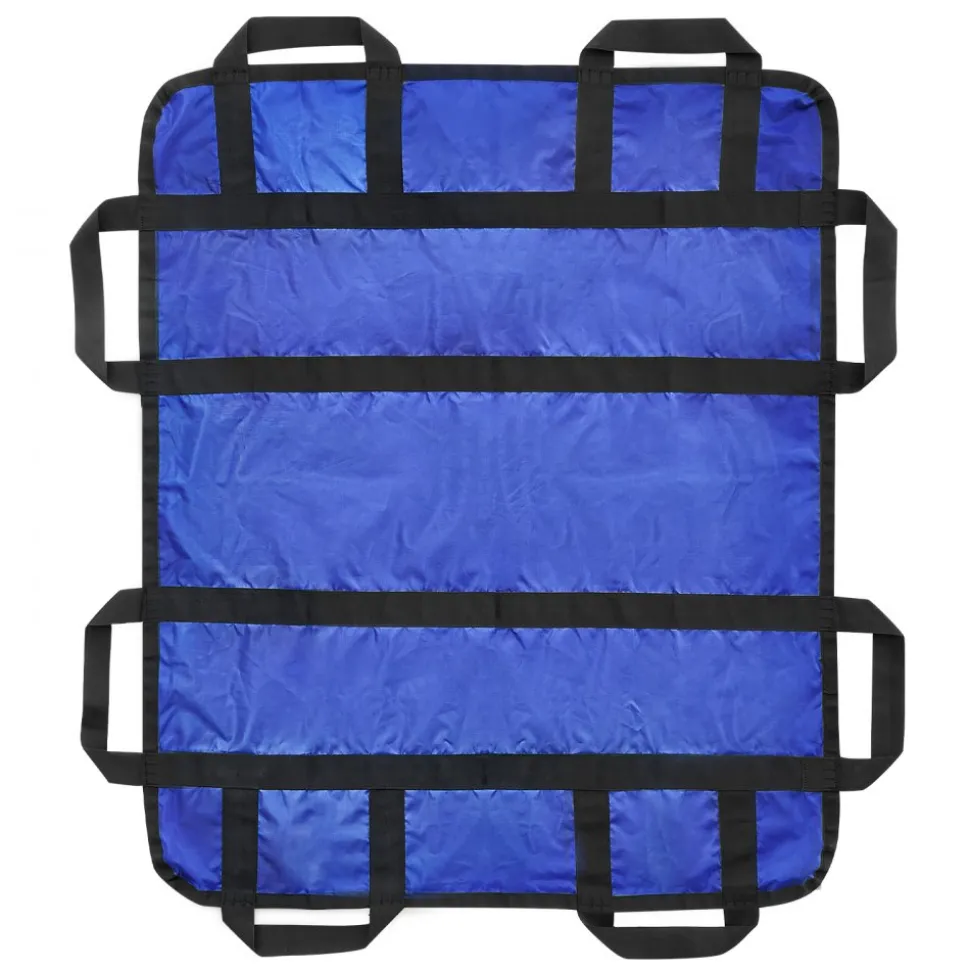 VEVOR Positioning Bed Pad with 8 Reinforced Handles, 48" x 40" Lifting, Turning, Repositioning, Patient Transfer Sheet Washable for Elderly, Patient, Bedridden, 400LBS Capacity