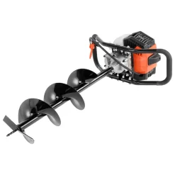 VEVOR Post Hole Digger, 43cc 1250W Auger Post Hole digger, Gas Powered Earth Digger with 8
