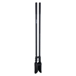 VEVOR Post Hole Digger, Heavy Duty Post Hole Digger with Fiberglass Handle, Manual Hole Digger with Scale Markings and Metal Blade, Post Hole Digger Tool for Digging Gardening and Outdoors, 57.5-Inch