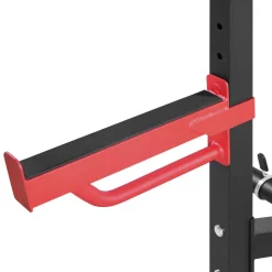 VEVOR Power Cage Squat Rack, Multifunctional Power Rack Home Gym, 1000LBS Strength Training Workout Equipment with 4 Band Pegs, Adjustable J-Hooks & Safety Bars for Barbell Squat Bench Press Pull-Up