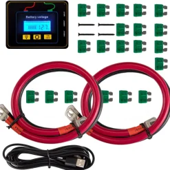 VEVOR Power Inverter, 5000W Modified Sine Wave Inverter, DC 12V to AC 120V Car Converter, with LCD Remote Controller, LED Indicator, AC Outlets Inverter for Truck RV Car Boat Travel Camping Emergency