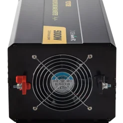VEVOR Power Inverter, 5000W Modified Sine Wave Inverter, DC 12V to AC 120V Car Converter, with LCD Remote Controller, LED Indicator, AC Outlets Inverter for Truck RV Car Boat Travel Camping Emergency