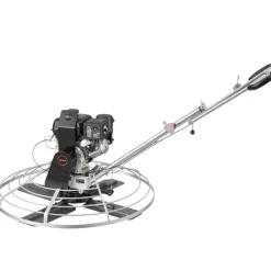 VEVOR Power Trowel, 38 inch Concrete Finishing Machine with Float Pan, 7HP Kohler Engine, 4 Blades, Adjustable Pitch, Gas-Powered Walk-Behind Cement Surface Finisher for Smooth Floors, Construction