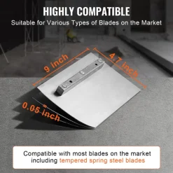 VEVOR Power Trowel, 46” Walk-Behind Cement Trowel with Float Pan, 14HP Gas-Powered Smooth Concrete Surface Finisher, Heavy Duty Commercial Screed Concrete Cement with Finishing Blade, Orange