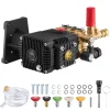 VEVOR Pressure Washer Pump, 3/4" Shaft Horizontal Triplex Plunger, 3700 PSI, 2.5 GPM, Replacement Power Washer Pumps Kit, Parts Washer Pump, Compatible with Simpson MorFlex Models 40224, 40225, 40226