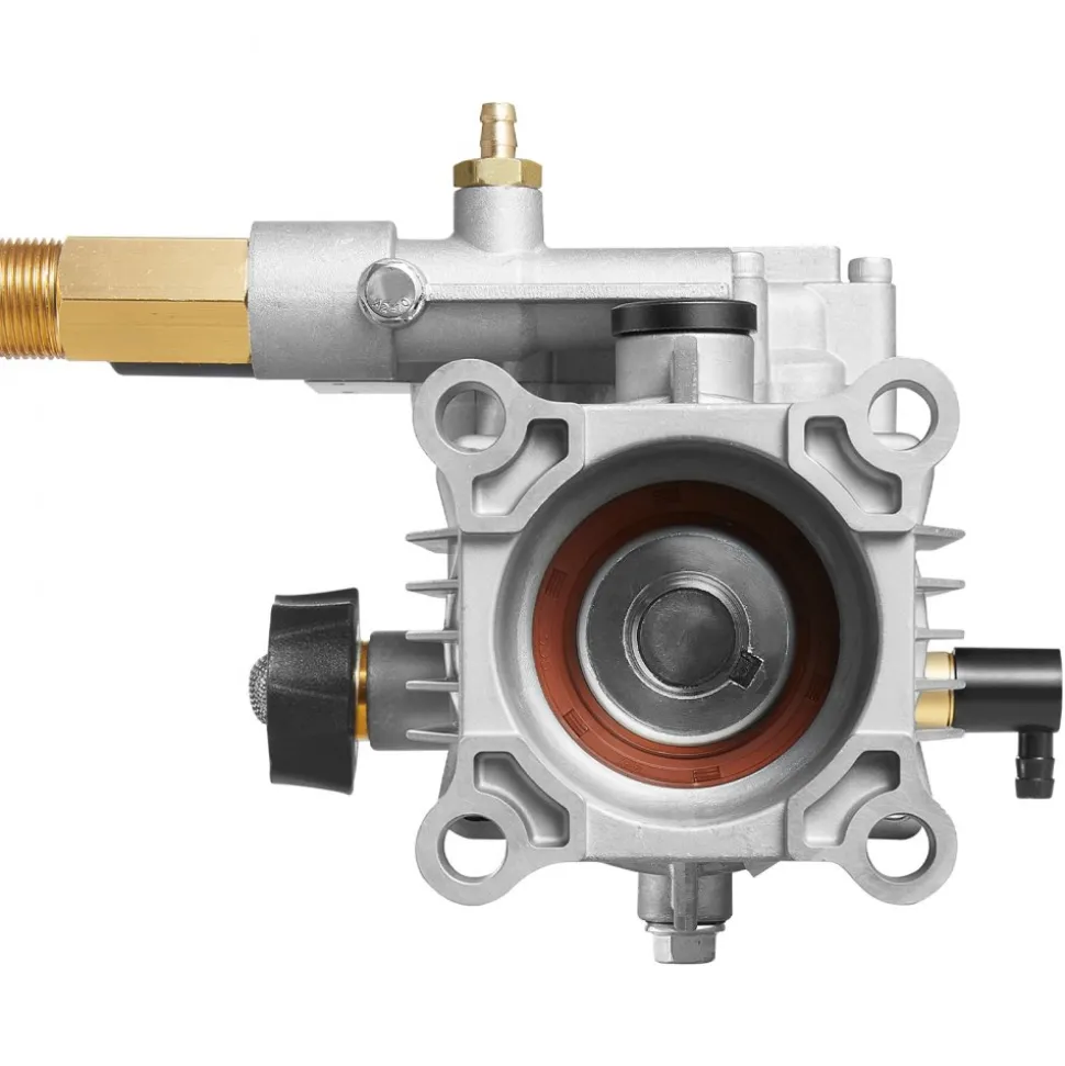 VEVOR Pressure Washer Pump, 3/4" Shaft Horizontal, 3100 PSI, 2.35 GPM, Replacement Power Washer Pumps Kit with Hardware and Siphon Tube, Compatible with Simpson, Honda, Troy-Bilt, Generac and Delta