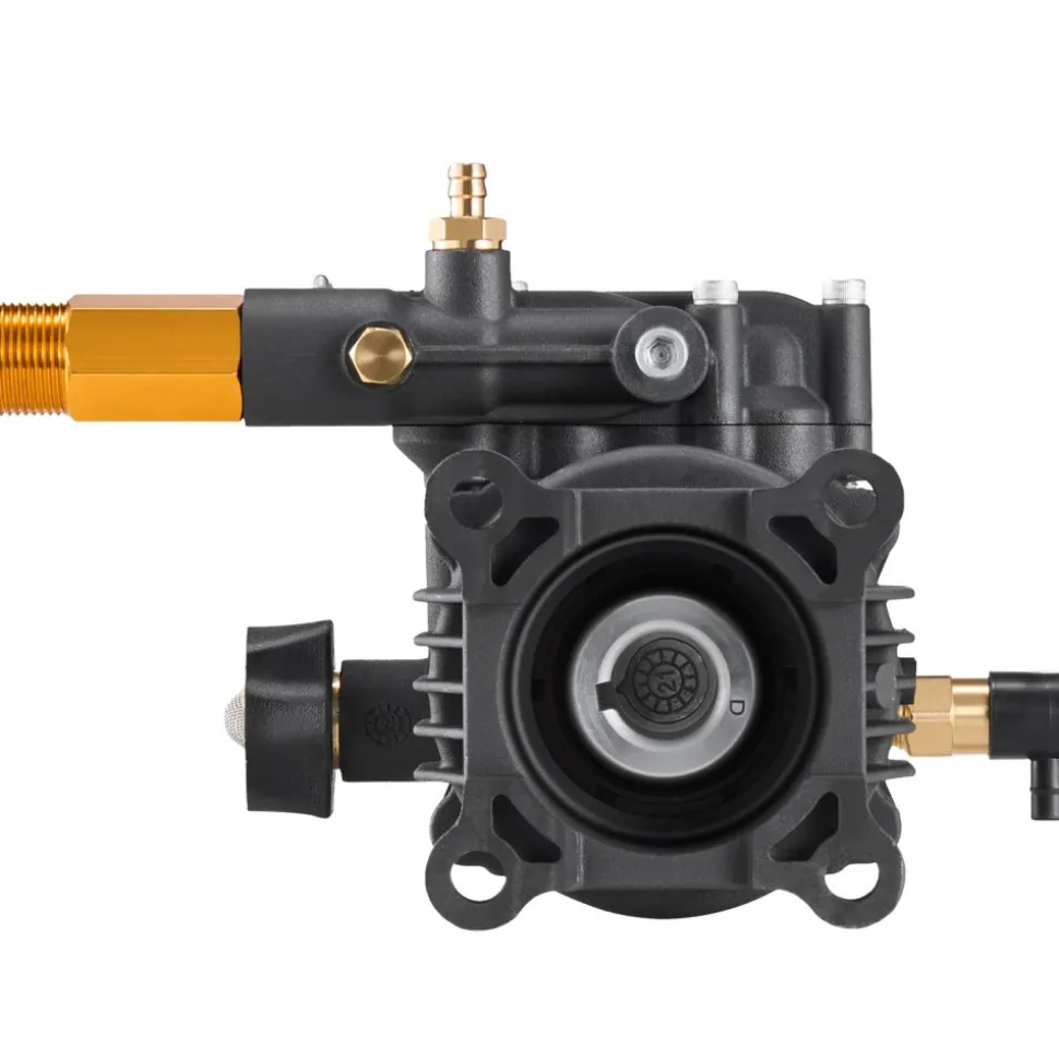 VEVOR Pressure Washer Pump, 3/4" Shaft Horizontal, 3500 PSI, 2.5GPM, Replacement Power Washer Pumps Kit with 5 Nozzles, Hardware and Siphon Tube, Compatible with Simpson, Honda, Troy-Bilt, Generac
