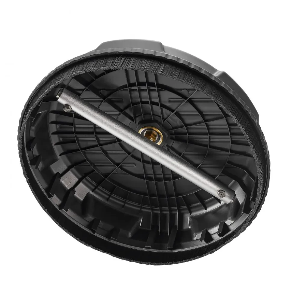 VEVOR 16.5" Pressure Washer Surface Cleaner, Raised Handle, Stainless Steel, Power Washer Attachment with Wheels for Concrete, Patio, Sidewalk, Deck, Driveway, Floor, 4000 Max PSI, 3/8 Quick Connector