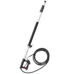 VEVOR Pressure Washer Telescoping Wand, 24 ft, 4000 psi, Telescopic Spray Wand with Power Washer Extension Wands, Gutter Cleaner, Brush Head, Pivoting Coupler, 7 Spray Nozzles and Support Harness