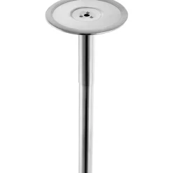 VEVOR Professional Dancing Pole, Spinning Static Dancing Pole Kit, Portable Removable Pole, 45mm Heavy-Duty Stainless Steel Pole, Height Adjustable Fitness Pole, for Exercise Home Club Gym, Silver