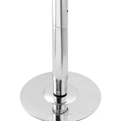 VEVOR Professional Dancing Pole, Spinning Static Dancing Pole Kit, Portable Removable Pole, 45mm Heavy-Duty Stainless Steel Pole, Height Adjustable Fitness Pole, for Exercise Home Club Gym, Silver