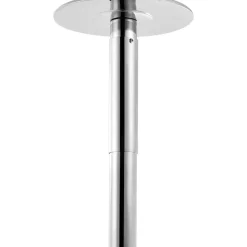 VEVOR Professional Dancing Pole, Spinning Static Dancing Pole Kit, Portable Removable Pole, 45mm Heavy-Duty Stainless Steel Pole, Height Adjustable Fitness Pole, for Exercise Home Club Gym, Silver