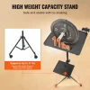 VEVOR Projector Stand with Wheels, Laptop Stand Tripod Adjustable Height from 31.3 to 67.3", Projector Tripod Stand with 2 Trays & Gooseneck Phone Holder, for Outdoor Movies, Home, Office or Studio