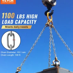VEVOR Proof Coil Chain, 3/16