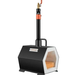 VEVOR Propane Forge Portable, Single Burner Tool and Knife Making, Large Capacity Blacksmith Farrier Forges, Mini Furnace Blacksmithing, Gas Forging Tools and Equipment, Complete Kit