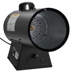 VEVOR Propane Heater, 60000BTU Forced Air Propane Heater with Stepless Temp Settings & security Protection, Portable Garage/Shop Barrel Heater for Garages, Job Sites,Indoor/Outdoor
