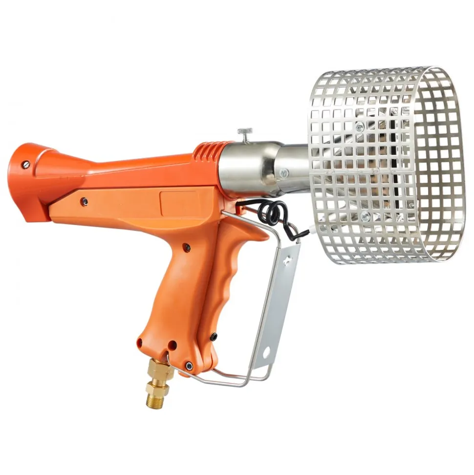 VEVOR Propane Heat Gun, Up to 187660 BTU Hot Air Gun with Adjustable Regulator, 26 FT Hose, and Hard Carrying Case, Ideal for Boat Plastic Film Shrink Wrapping, Pallet Packaging, Crafting