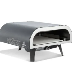 VEVOR Propane Outdoor Pizza Oven, 12 Inch Gas Pizza Maker, Portable Pizza-Cooker with Thickened Pizza-Stone, Carry Bag, Pizza-Oven for Outside Backyard Patio Camping, Black