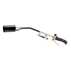 VEVOR Propane Torch Weed Burner, High Output 1,800,000 BTU with 10 ft Hose, Heavy Duty Blow Torch with Adjustable Flame & Turbo Trigger Push Button Auto Igniter, Flamethrower for Garden Ice Snow Road