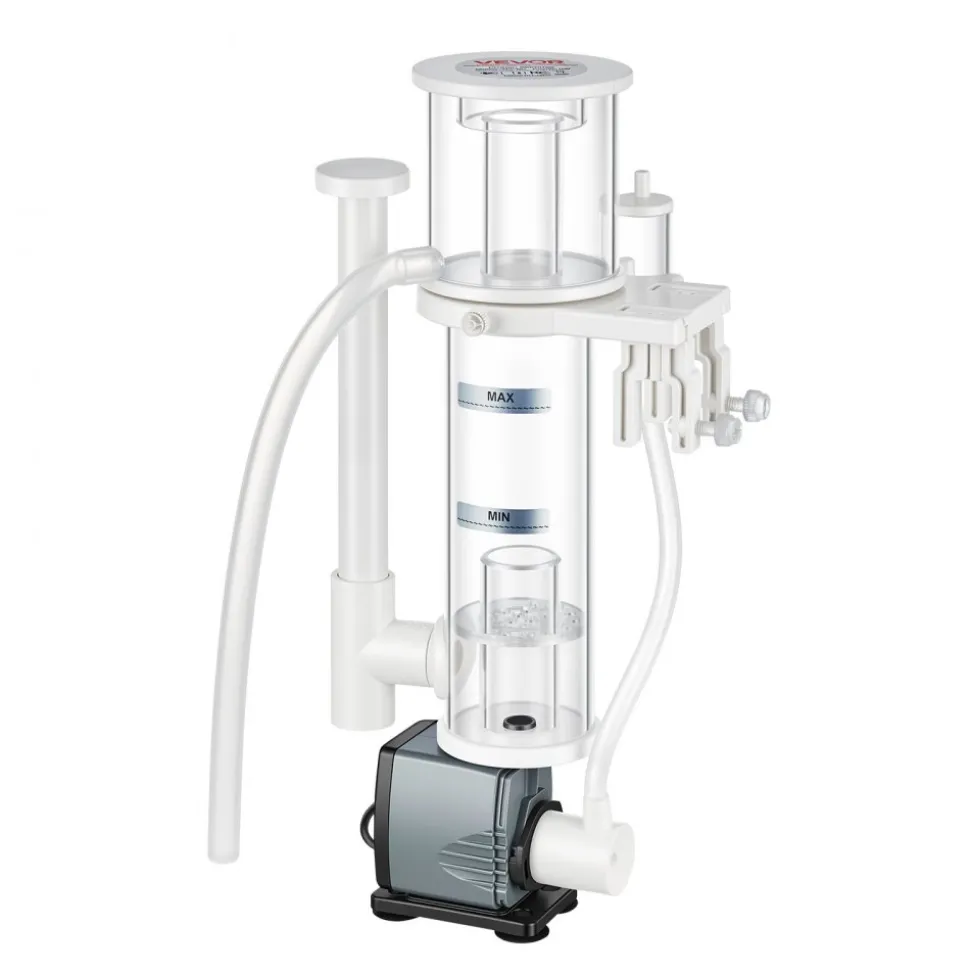 VEVOR Protein Skimmer for 20-30 Gal Saltwater Aquarium Hang On with DC Pump, Protein Skimmer with DC Pinwheel Pump, Adjustable Control, for 20-30 Gallon Small Saltwater Aquariums & Reef Tank Fish Tank