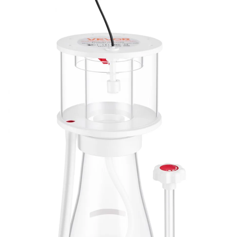 VEVOR Protein Skimmer for 106-185 Gal Saltwater Aquariums In Sump with Pump, Protein Skimmer with DC Pinwheel Pump, Adjustable Control, for 106-185 Gal Saltwater Aquarium & Reef Tank, In Sump Use Only