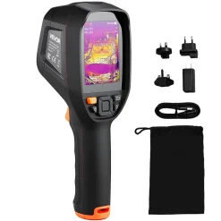 VEVOR Pro Thermal Imaging Camera, Upgraded 512 x 384 TISR Super Resolution, 3.45