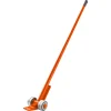 VEVOR Prylever Bar, 6600 lbs Weight Capacity, 56 Inch Carbon Steel Handle Lever Dolly, Pry Lever Bar with Wheels for Large Pallets, Heavy Items, Concrete Blocks, Heavy Duty Equipment Handling