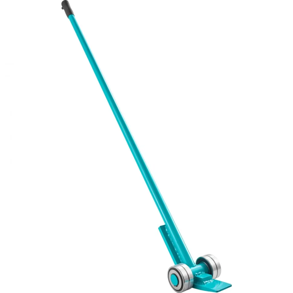 VEVOR Prylever Bar, 8818 lbs Weight Capacity, 56.5 Inch Carbon Steel Handle Lever Dolly, Pry Lever Bar with Wheels for Large Pallets, Heavy Items, Concrete Blocks, Heavy Duty Equipment Handling