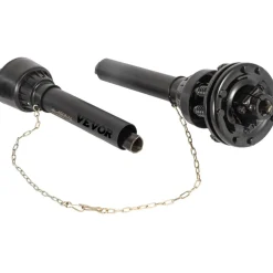 VEVOR PTO Shaft, 1-3/8” 6 Spline Tractor and Implement Ends PTO Driveline Shaft, Series 4 Tractor PTO Shaft, 43”-59” Brush Hog PTO Shaft with Slip Clutch Black, for Finish Mower, Rotary Cutter