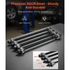 VEVOR Pull and Press Sleeve Kit, 36 PCS, Steel Bush Removal Insertion Sleeve Tools with Carrying Case, Compatible with LCV and HGV Engines, for Removing and Installing Bushings, Bearings, and Seals