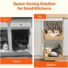 VEVOR Pull Out Cabinet Organizer, 14"W x 21"D Cabinet Drawer, Soft Close Slide out Shelf, Heavy-Duty Sliding Wood Drawer, Bottom and Side Assembly Base Cabinet Organization for Kitchen Pantry Bathroom