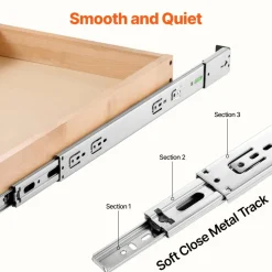 VEVOR Pull Out Cabinet Organizer, 17