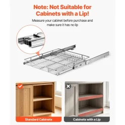 VEVOR Pull Out Cabinet Organizer 19.69