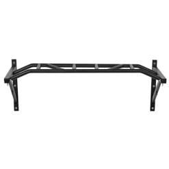 VEVOR Pull Up Bar, Multi-Grip Wall Mounted Pull Ups, 50 in Width Multifunctional Chin Up Training Station, Heavy Duty Steel Upper Body Workout Bars with Hangers, 440 lbs Weight Capacity, for Home Gym