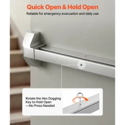 VEVOR Push Bar Panic Exit Device, 31