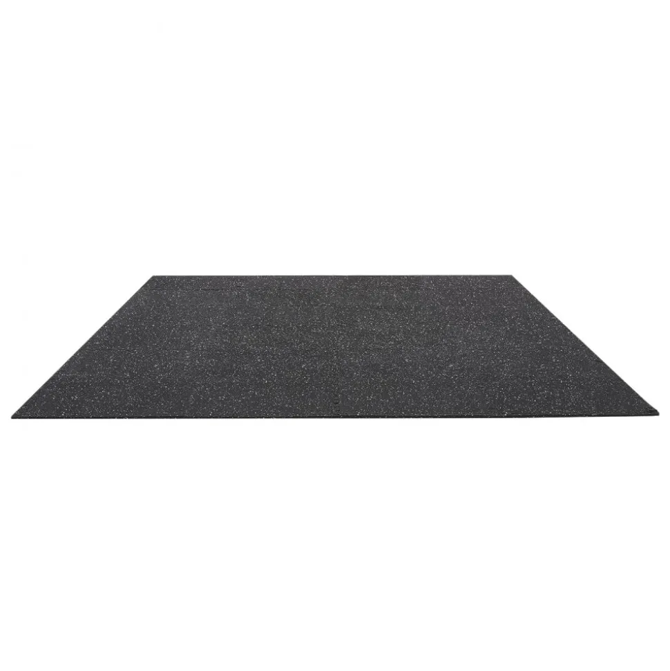 VEVOR Puzzle Exercise Mat, 24 PCS Fitness Equipment Mats, 24 x 24 x 0.4 in, High-Density EVA Foam Mats Set, Interlocking Rubber Soft Tiles, Protective Floor Padding with White Dots for Home Gym Office